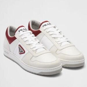 PRADA*** Men's White Sneakers***US 9.5***$1350 NIB